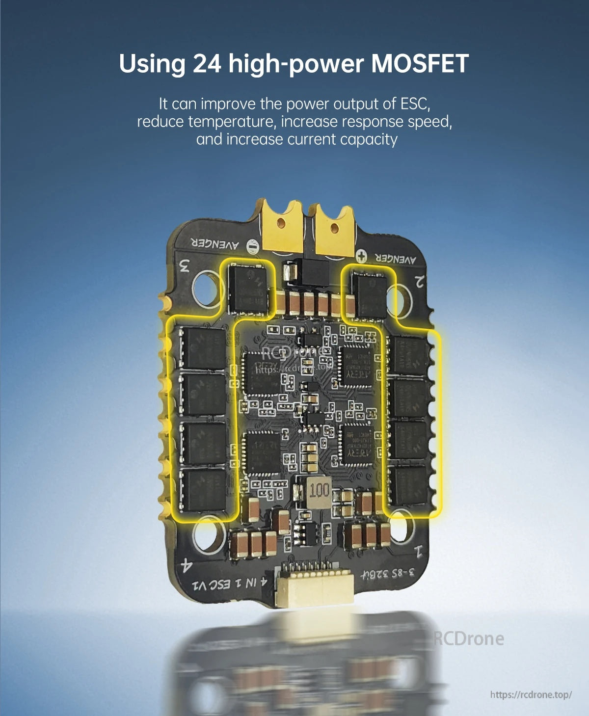 BrotherHobby Returner 4-8S 32bit am32 70A 4in1 ESC V1 PRO