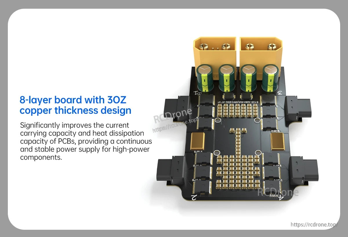 BrotherHobby Returner 6-12S 32Bit AM32 85A(4IN1) ESC XT V1