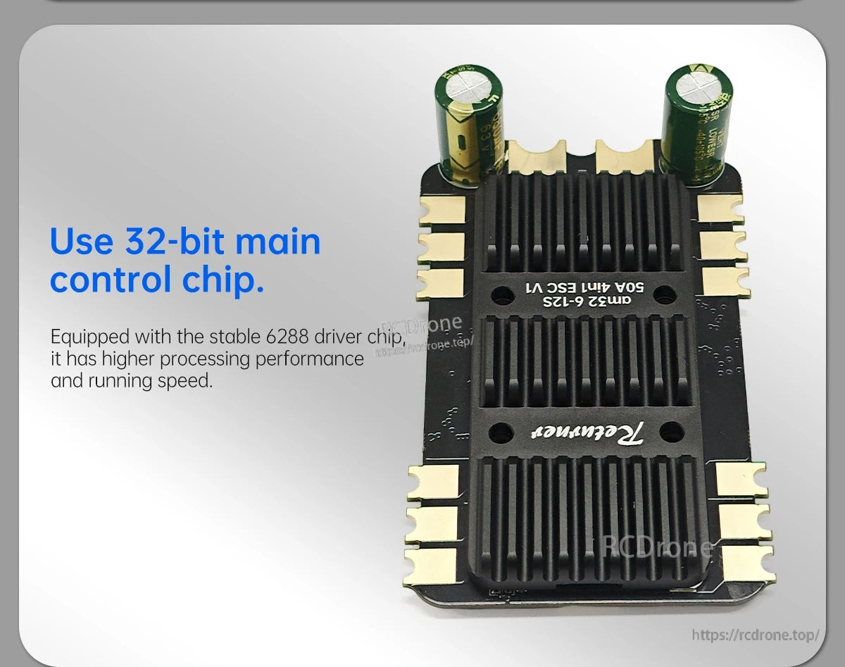 BrotherHobby Returner 6-12S 32Bit am32 50A(4IN1) ESC V1