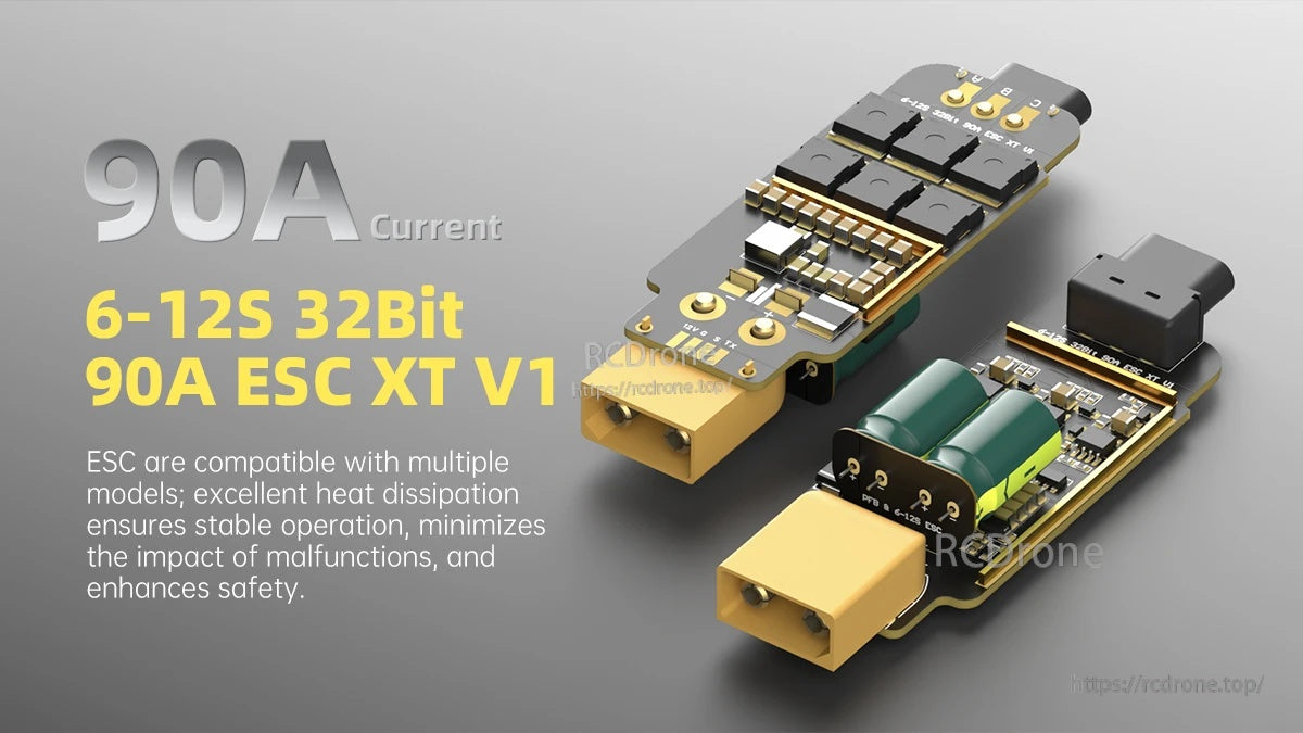 BrotherHobby Returner 6-12S 32Bit am32 90A ESC XT V1