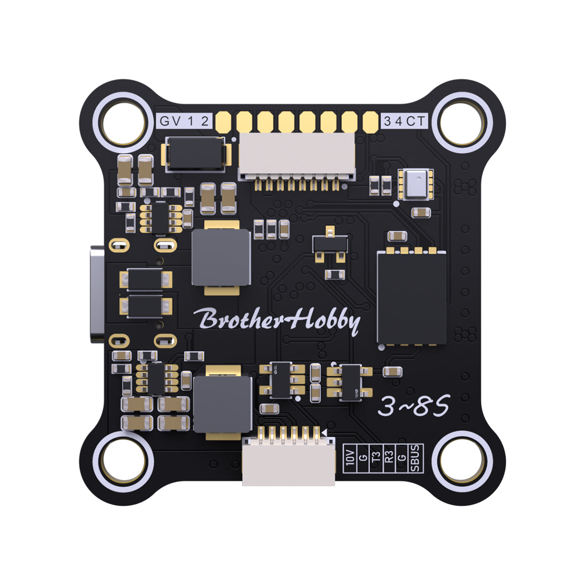 435fab Flight Control Rack BrotherHobby Returner F435 Betaflight Flight Controller 3S-8S, ICM4268 ...