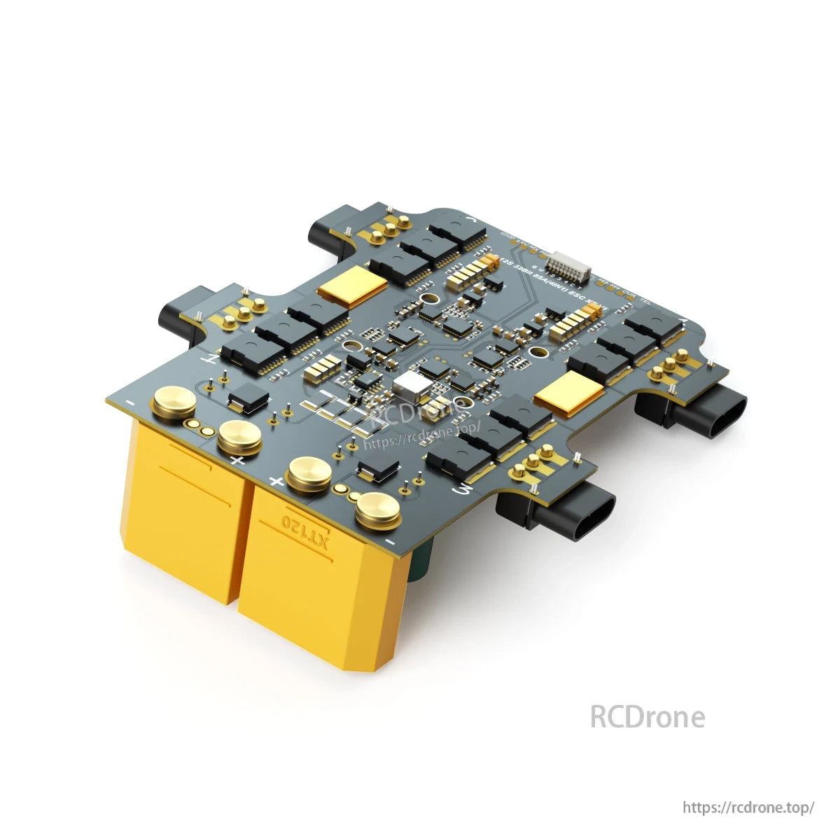 BrotherHobby Returner XT V1 4-in-1 ESC board with dual XT-style power connectors and multiple solder pads