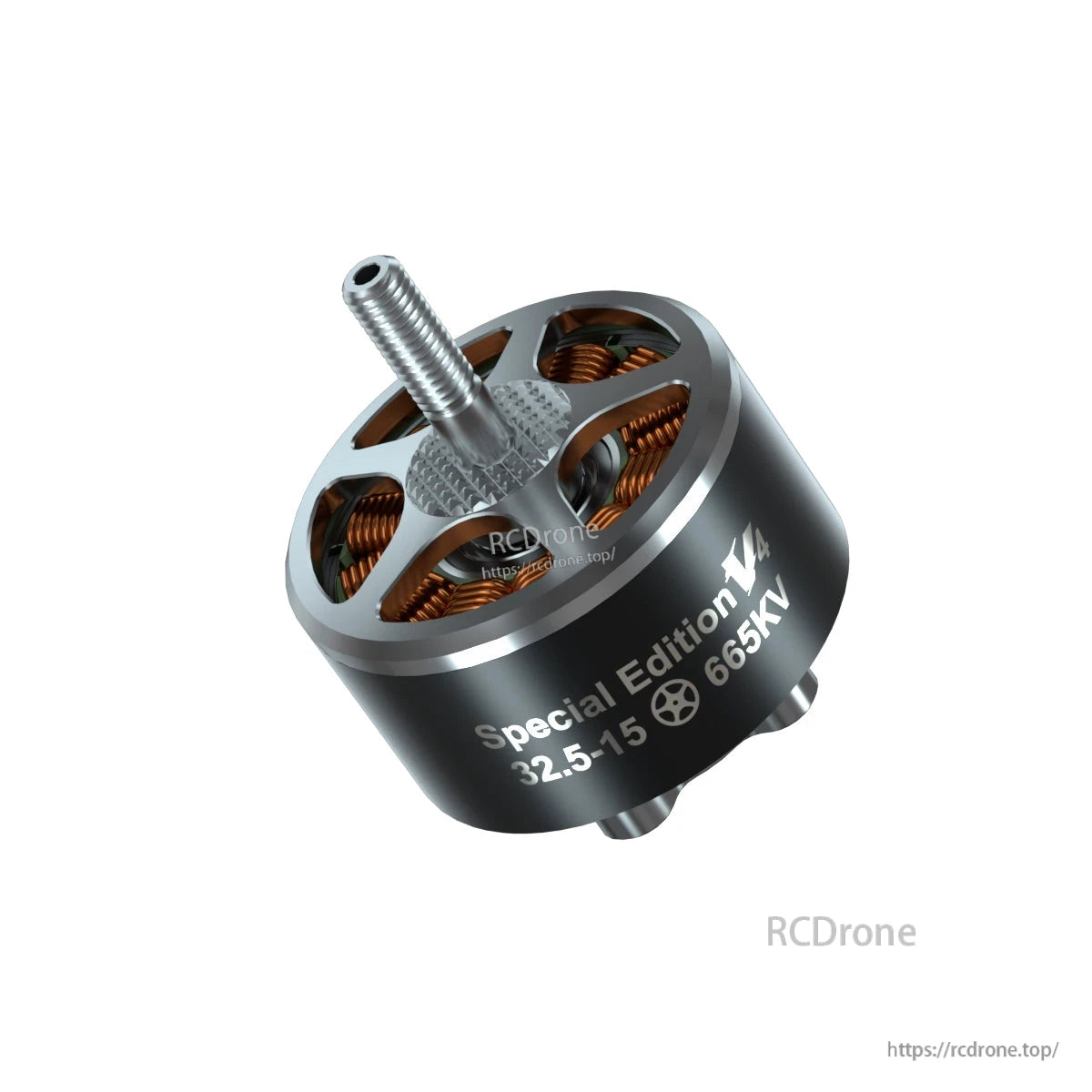 BrotherHobby Special Edition V4 32.5-15 665KV brushless motor with threaded shaft and copper windings