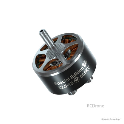 BrotherHobby Special Edition V4 32.5-15 665KV brushless motor with threaded shaft and copper windings