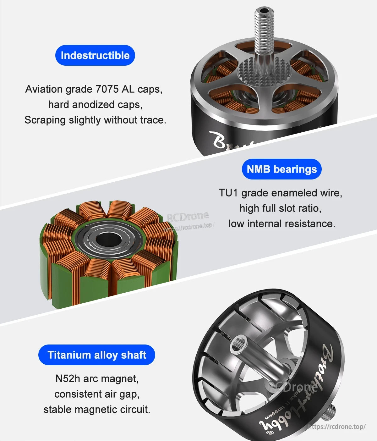 BrotherHobby Special Edition V4 32.5-15 665KV Motor(CW)
