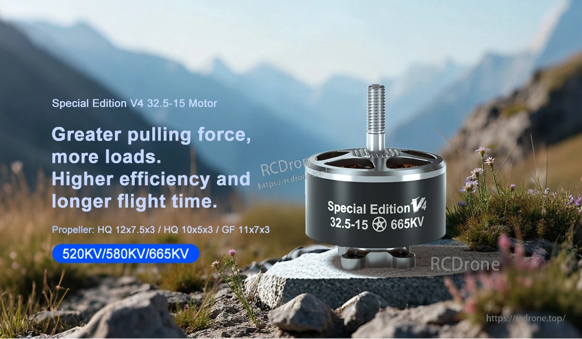 BrotherHobby Special Edition V4 32.5-15 665KV Motor(CW)