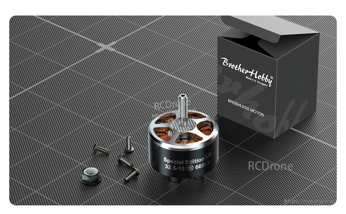 BrotherHobby Special Edition V4 32.5-15 665KV Motor(CW)
