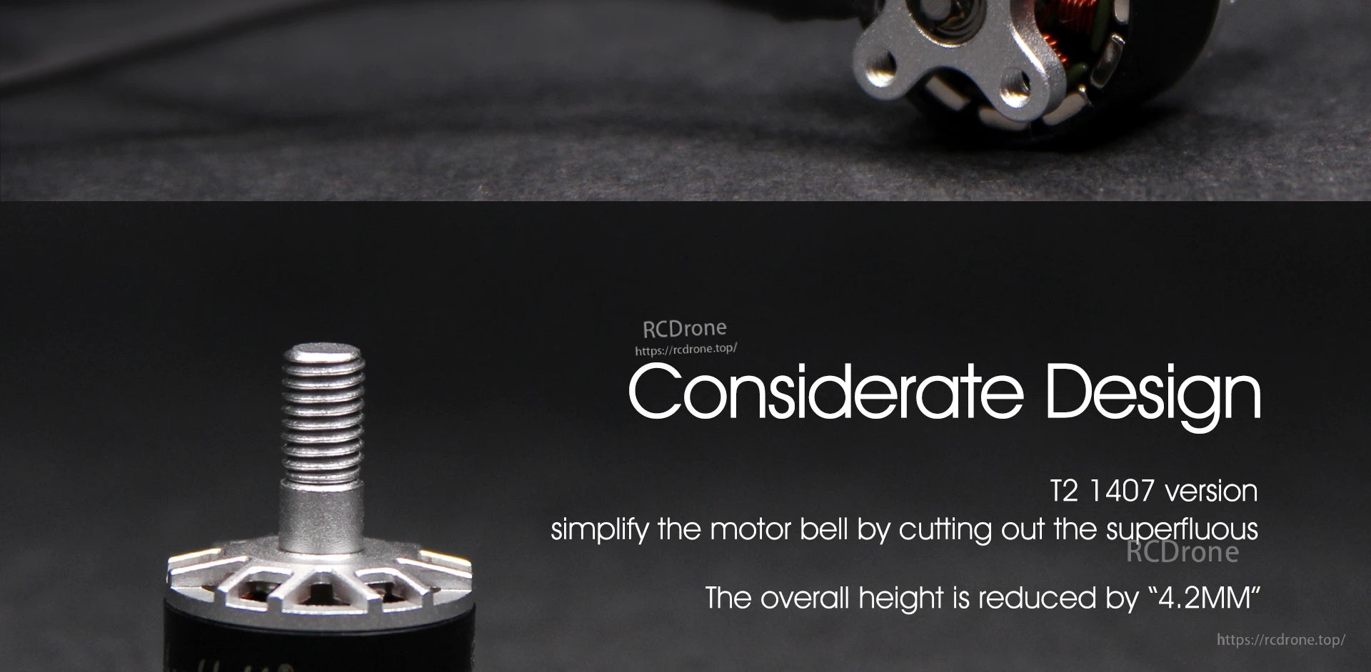 BrotherHobby Tornado T2 1407 2800KV/3600KV/4100KV Motor (CW)