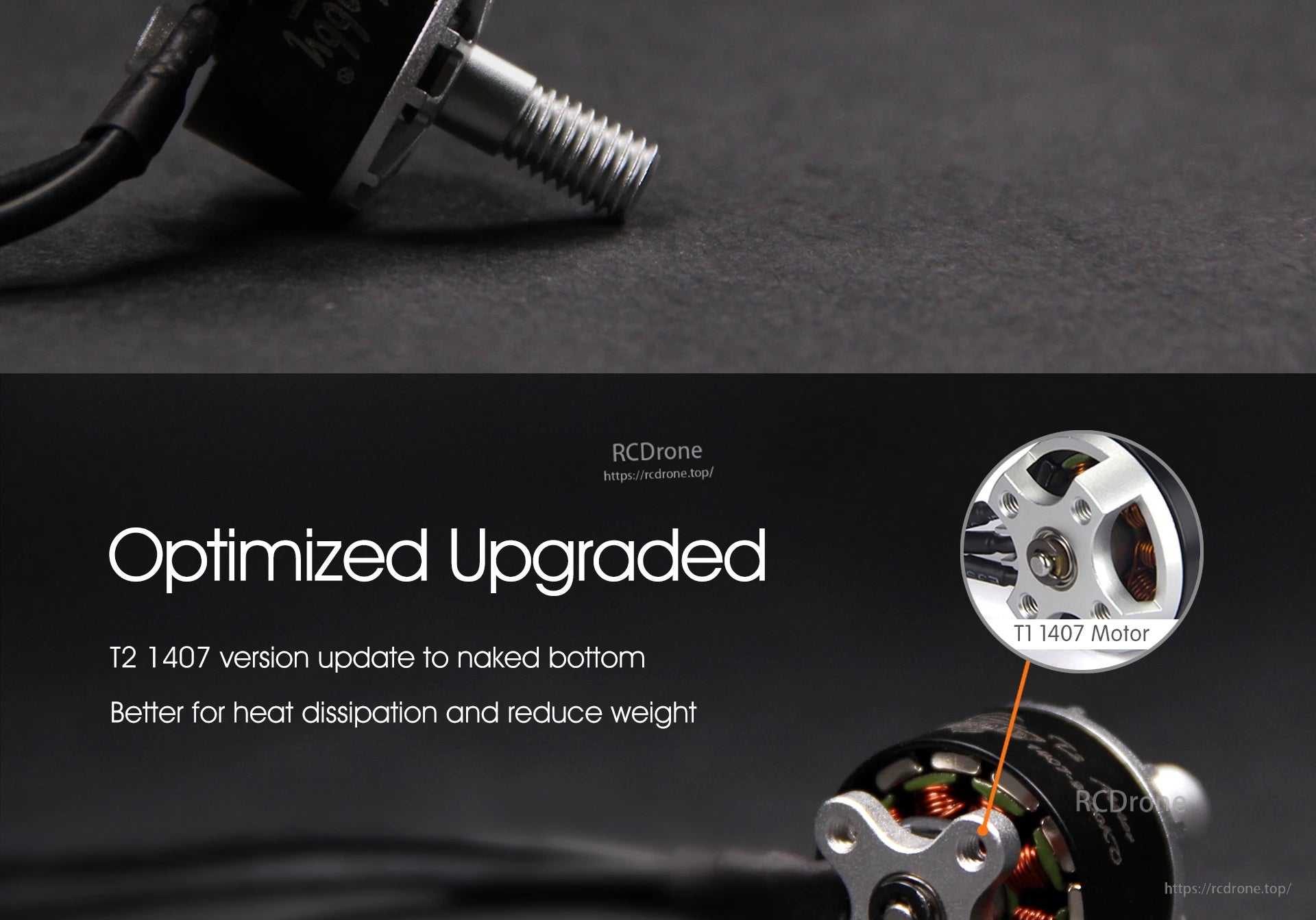BrotherHobby Tornado T2 1407 2800KV/3600KV/4100KV Motor (CW)