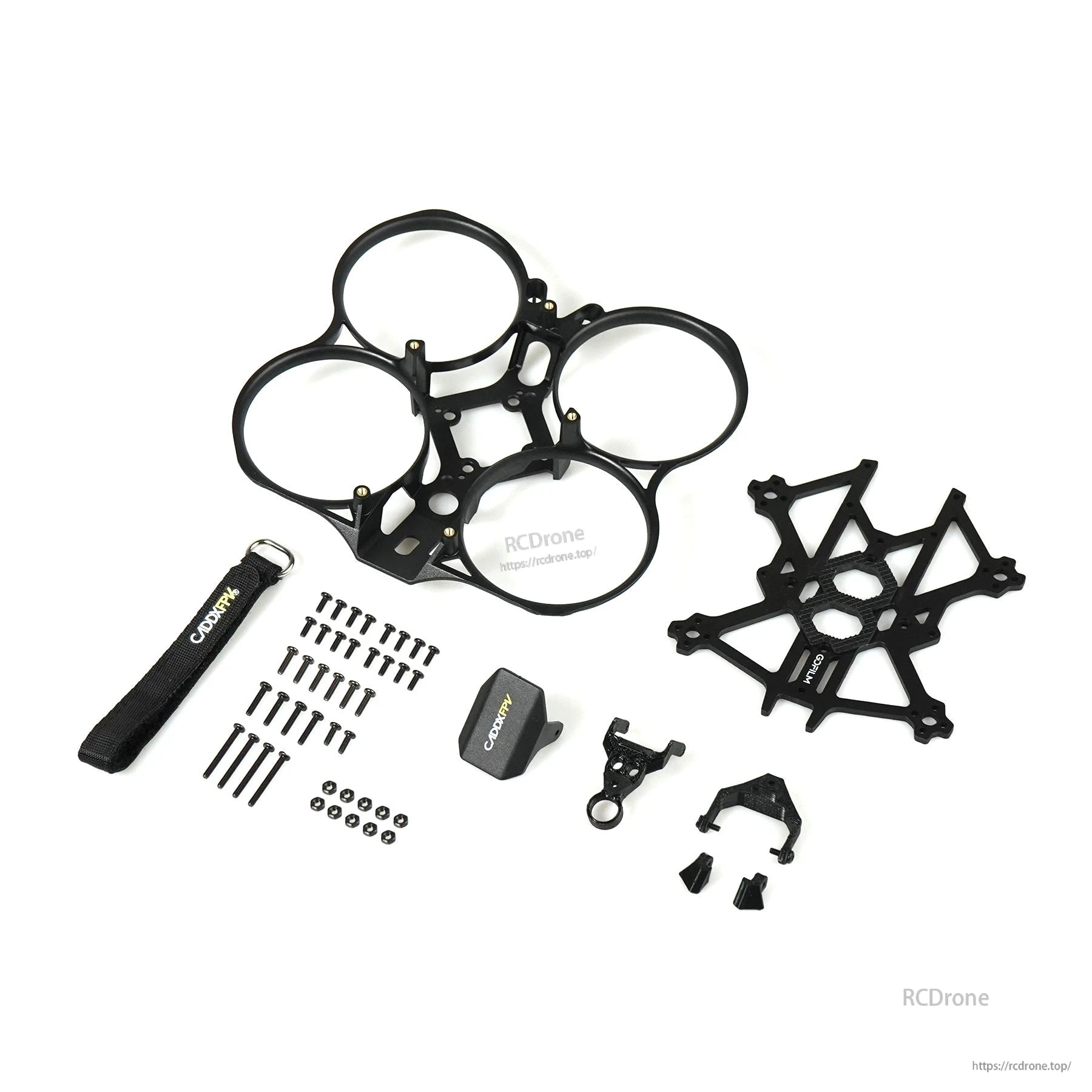 CADDXFPV Gofilm 20 Frame, Compatible with Walksnail Moonlight Kit and most analog and HD VTX solutions for seamless integration.