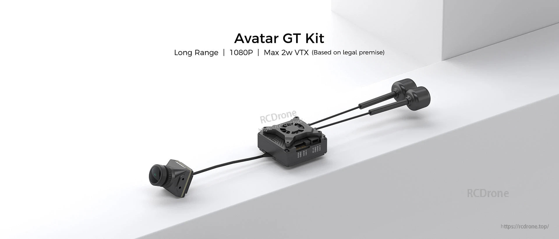 CADDXFPV Walksnail Avatar GT VTX, Drone kit with high-definition camera for recording and live streaming.