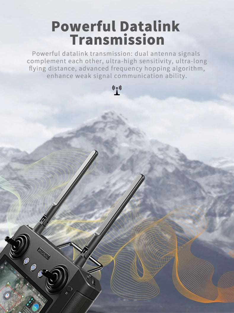 Skydroid MX450 Training Drone - 1080P Camera 5KM Long Range 450MM Wheelbase Multifunctional Training Drone RTF Industrial Drone 15 Skydroid MX450 Training Drone, powerful datalink transmission: dual antenna signals complement each other . advanced frequency hopping algorithm