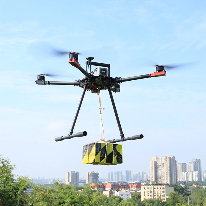 ARRIS M900 Industrial Drone - 4 Axis 1080P 60min 30KM Long Range Max Takeoff 10KG With CUAV Pixhack V5 Plus FC GPS Combo, Skydroid H12 For Security Inspection Aerial Photography