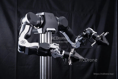CEREBOTO OpenArm: 7DOF open-source robotic arm kit with ROS/Python control, articulated joints, and grippers for precise manipulation.