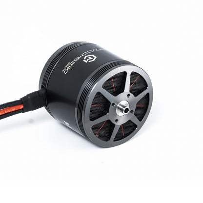 MAD MOVO CM5330 V1.0 FPV Motor, MAD MOVO CM5330 V1.0 FPV brushless motor with black housing, silver bell, and pre-soldered wires