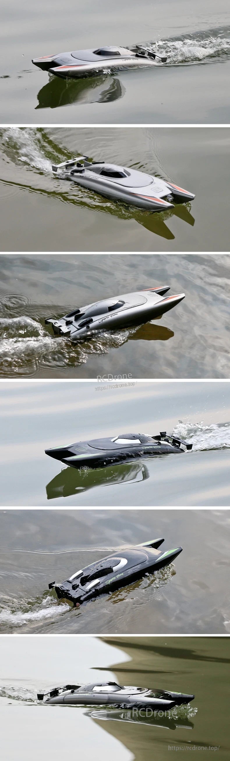 CONUSEA 805 RC Boat, The remote control distance is specified as 80 meters, but product images suggest it around 100 meters.