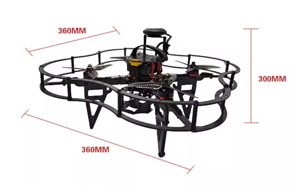 CQ230 Assembly Drone, CQ230 open-source drone system uses Pixhawk hardware with 32-bit processor and 5611 barometer.