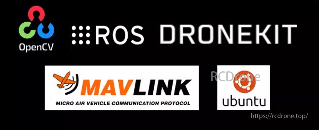 CQ230 Assembly Drone uses ROS, DroneKit, OpenCV, and MAVLink on Ubuntu.