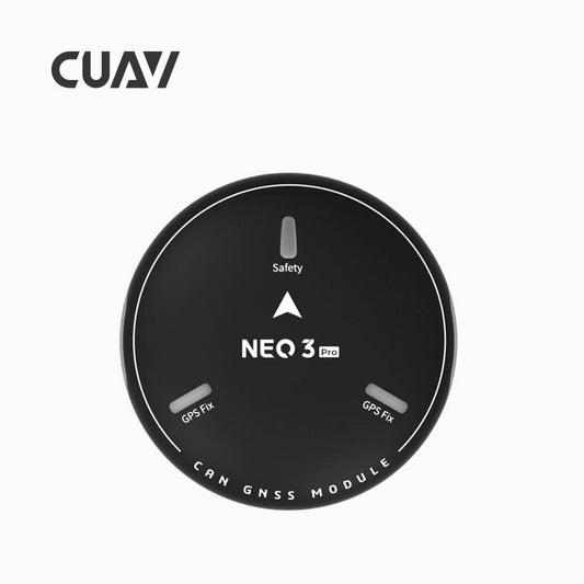 CUAV NEO 3 Pro GPS, CUAV NEO 3 Pro round CAN GNSS GPS module with safety and GPS fix indicator lights