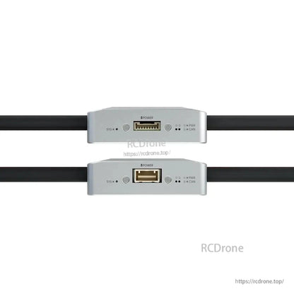 CUAV PMU 2 Lite power module with inline cable, POWER port and SYS/PWR/CAN status indicator lights