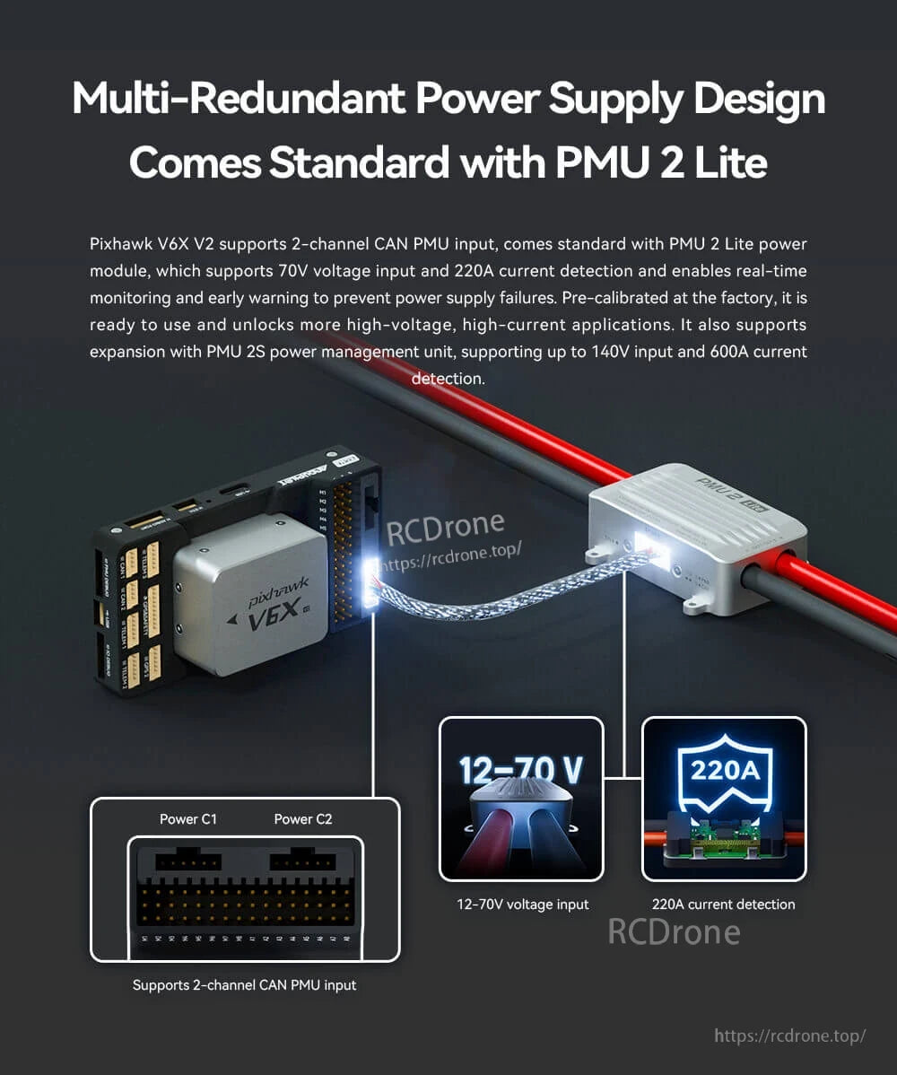 CUAV Pixhawk V6X V2 Drone Controller for PX4 ArduPilot