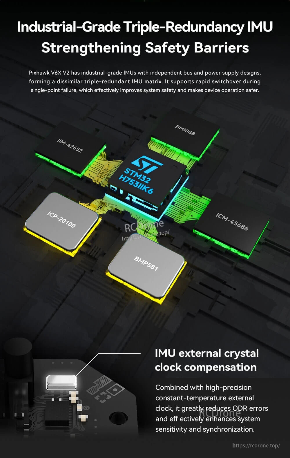 CUAV Pixhawk V6X V2 Drone Controller for PX4 ArduPilot