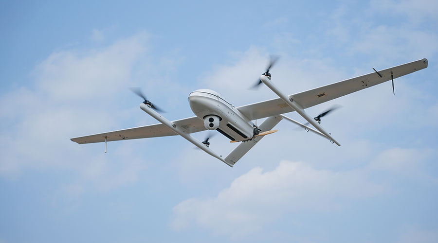 JOUAV CW-25 UAV, software can be used to plan a flight path, control and manage the drone . you