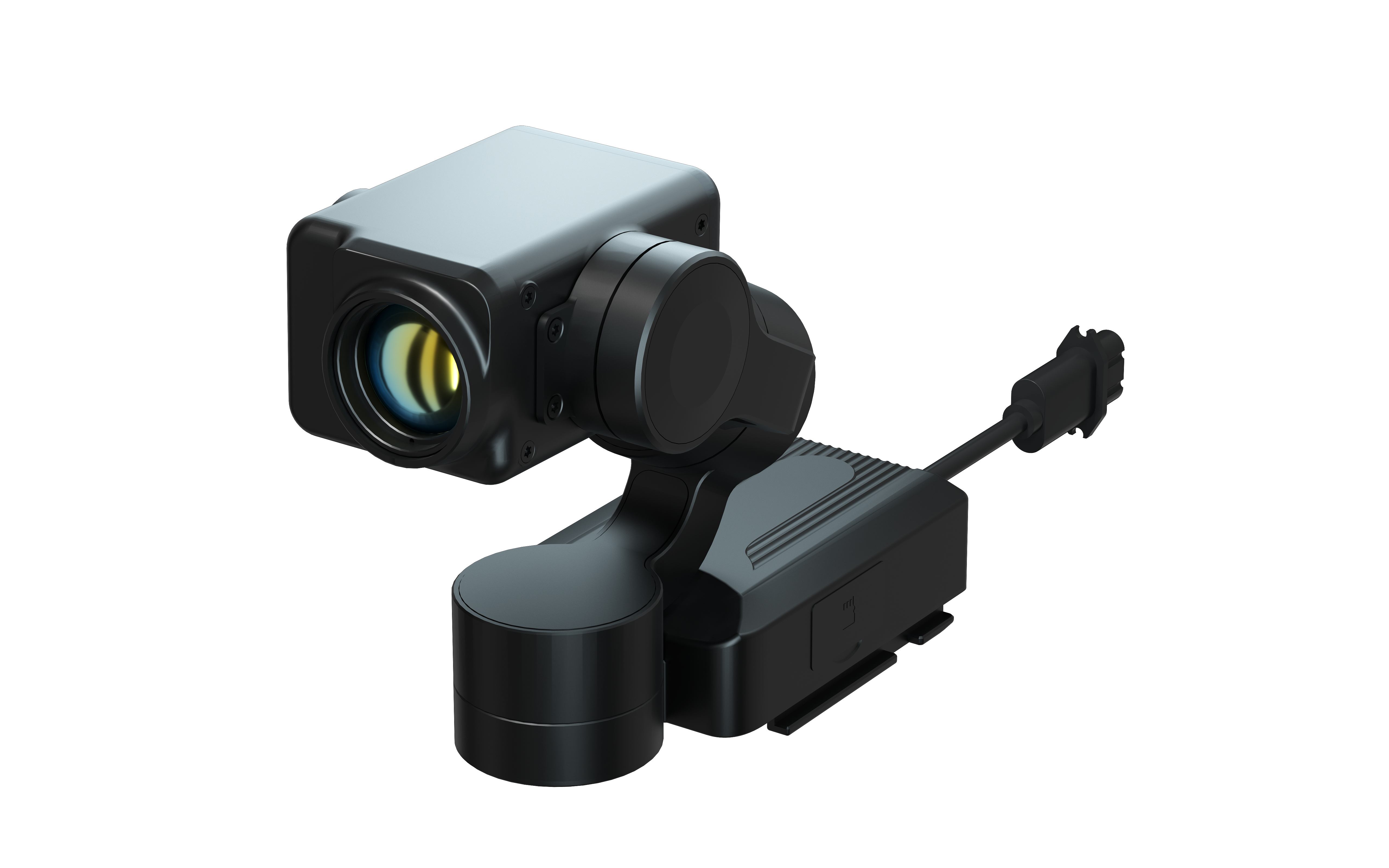 CZI IR3 Infrared Laser Zoom Spotlight, IR3 Infrared Laser Zoom Spotlight provides clear infrared illumination for night surveillance with adjustable angle, zooming time, and laser safety features.