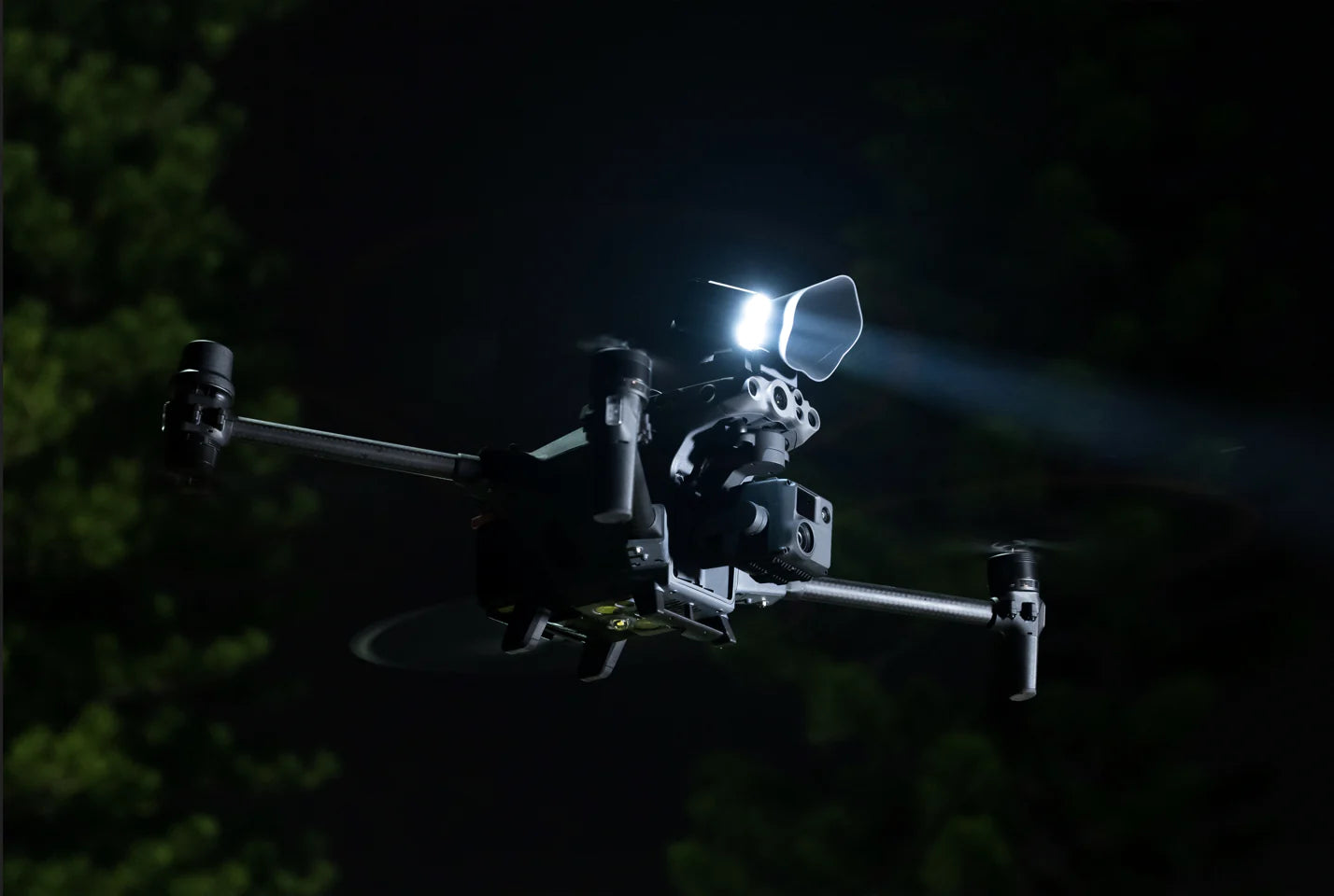 CZI LP12 Drone Searchlight & Broadcasting System - 40W Lighting, 122dB Broadcasting for DJI M30