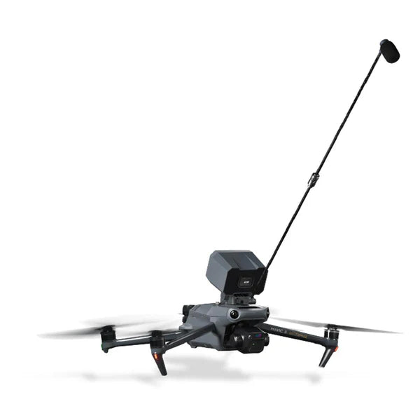 CZI MP10E Mavic 3 Drone, Advanced algorithms suppress paddle noise and enhance human voice clarity with array microphone setup.