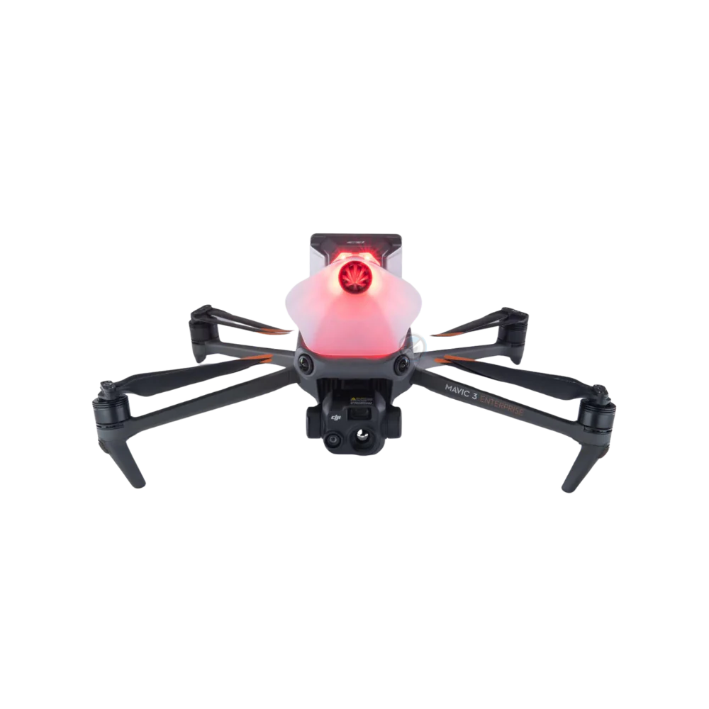 CZI MP120 Drone Loudspeaker, The built-in microphone enables real-time shouting, monitoring, and communication, including ground dialogue and airborne real-time conversations.