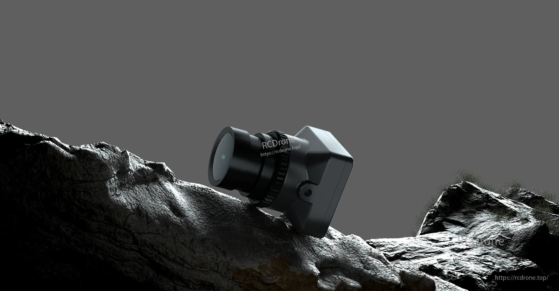 CaddxFPV Infra V2 FPV Camera, FPV camera with AI night vision, 1/1.8 inch B&W sensor, 2.8mm F1.0 lens, and 131.6° FOV for PAL CVBS.