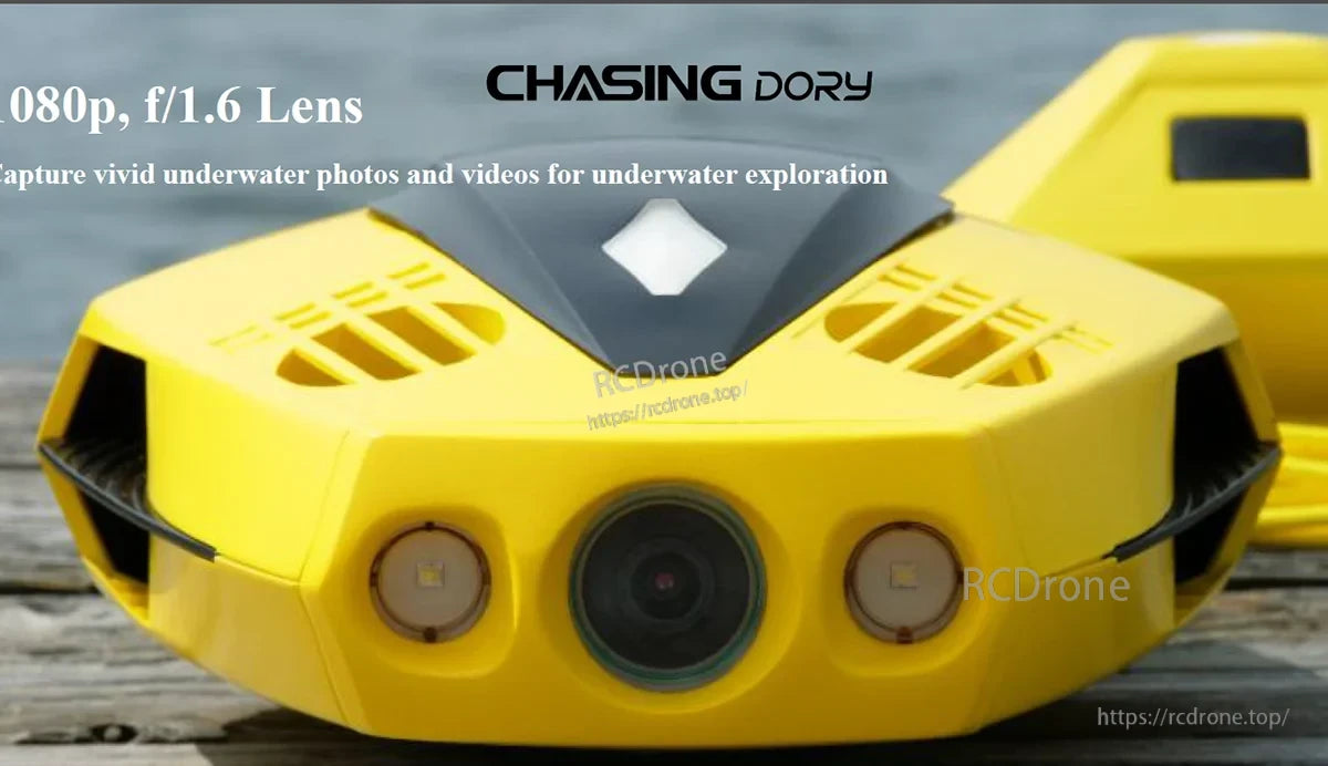 Chasing Dory Rov Camera, Chasing Dory 1080p f/1.6 lens underwater camera