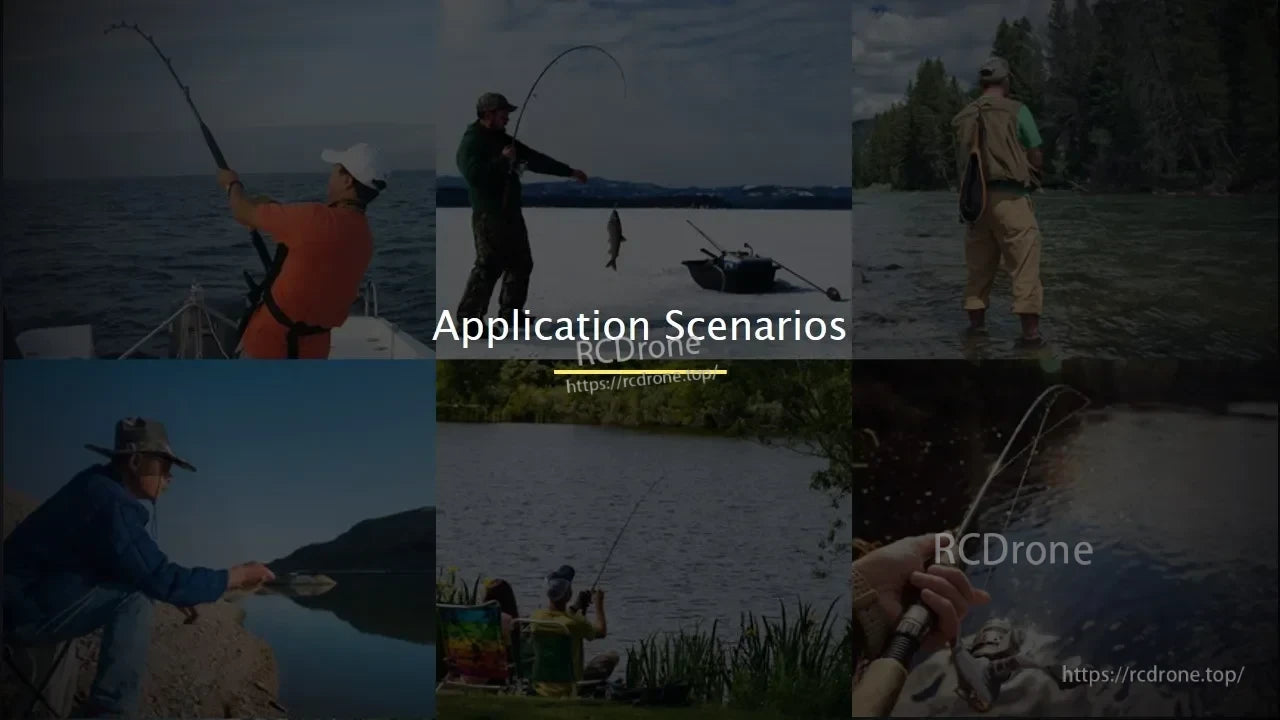 Chasing F1 Pro Underwater ROV Drone, Automatic reel with adjustable camera angle for underwater use up to 28 meters deep.