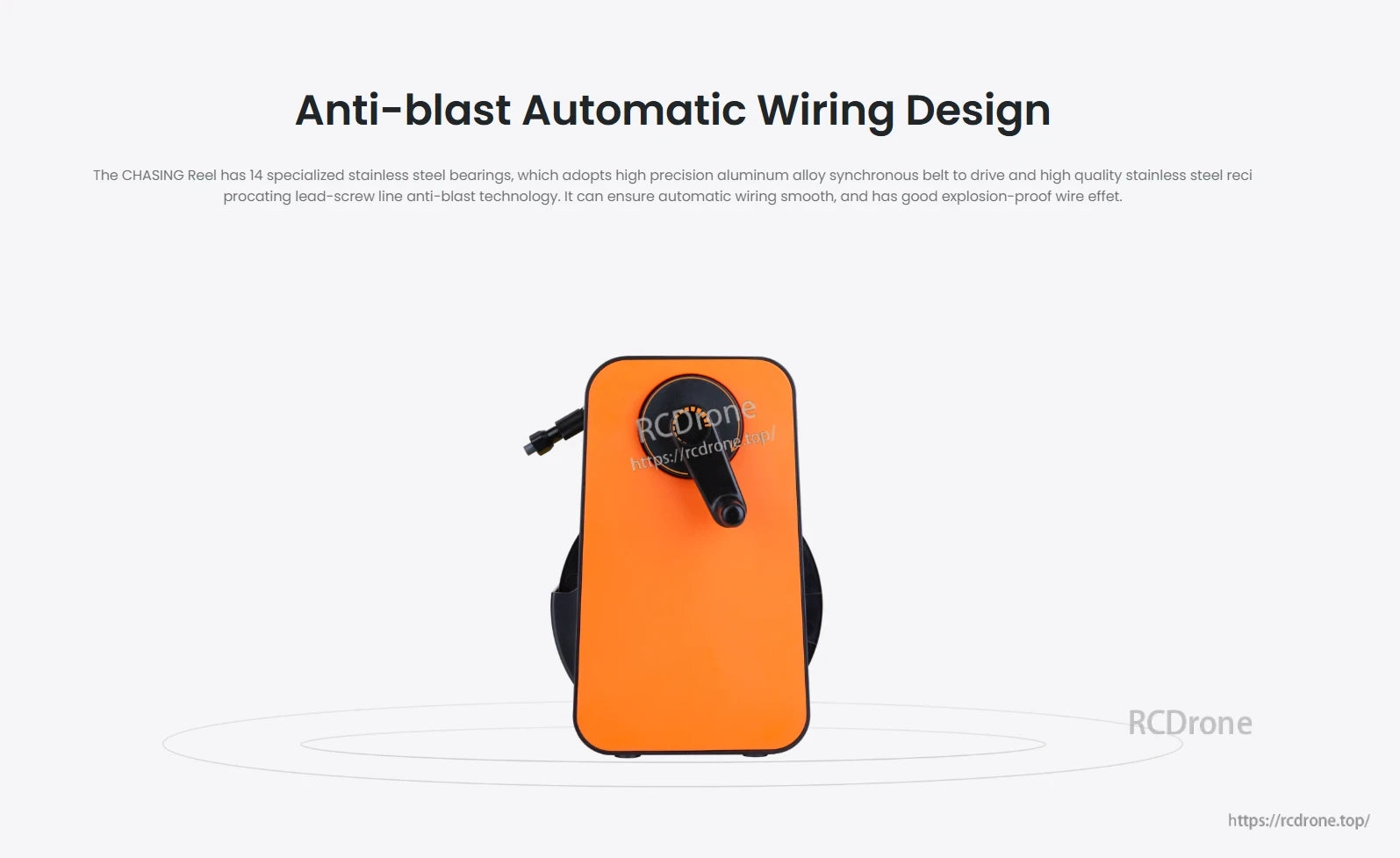 Chasing M2 Reel, The CHASING Reel features specialized bearings, a high-precision synchronous belt drive, and high-quality stainless steel recirculating lead-screw technology.