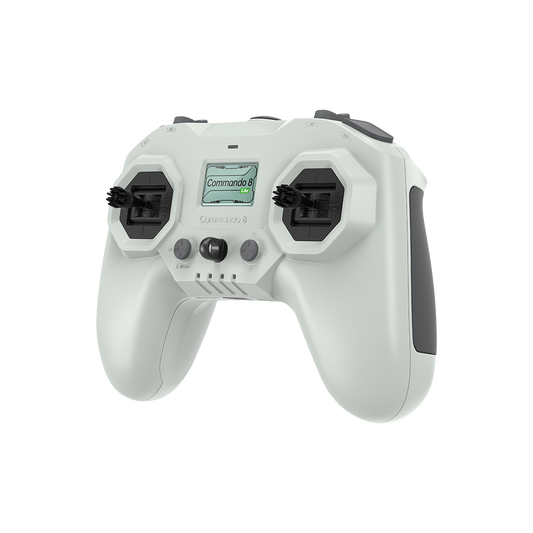 iFlight Commando 8 Lite ELRS transmitter: Lightweight, entry-level controller with TCXO for accurate, stable performance.