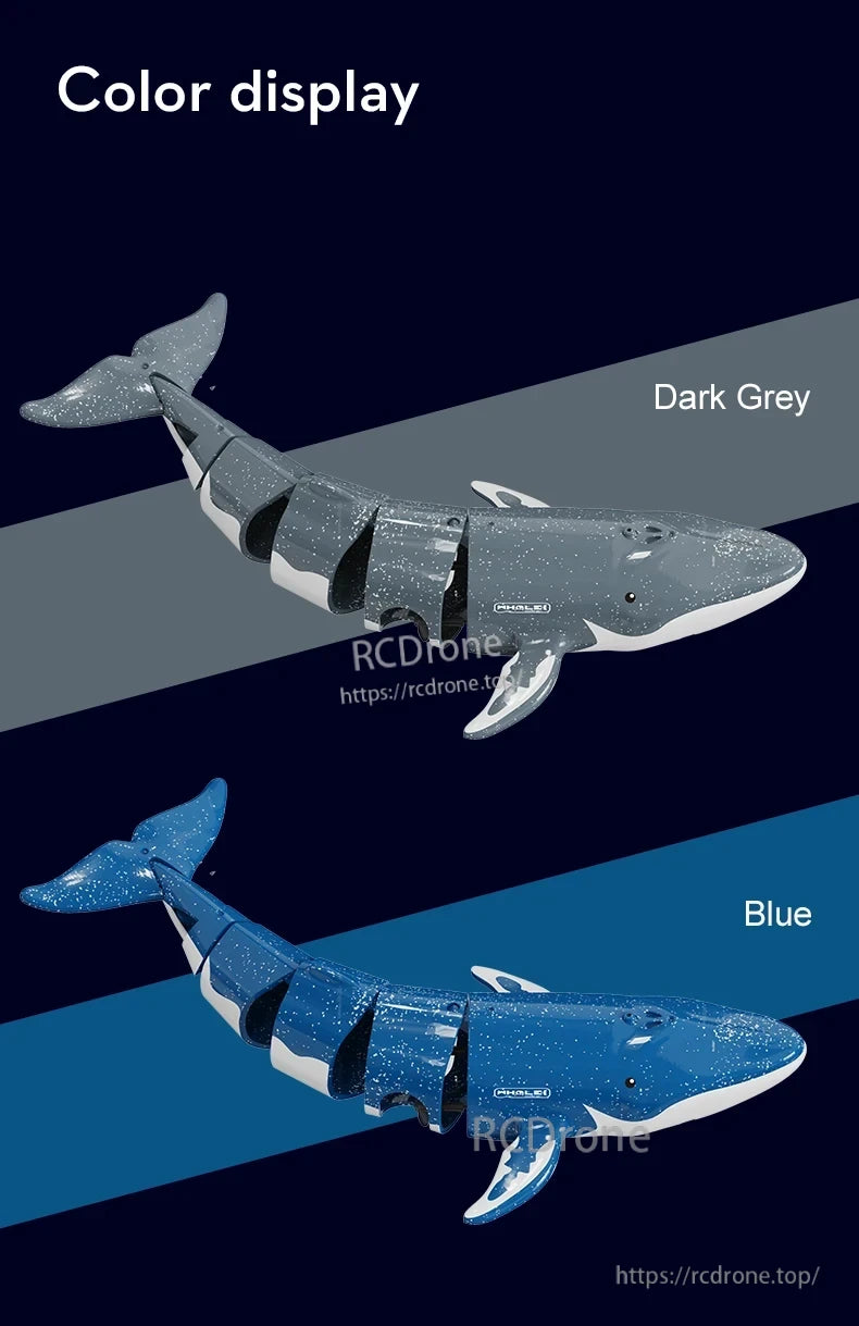 Consea RC Submarine, Listing materials indicate plastic/metal construction and ABS surfaces.