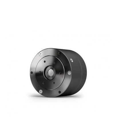 CubeMars AK40-10 KV170 integrated gearbox motor, angled view showing cylindrical housing and flange