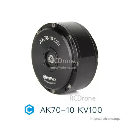 CubeMars AK70-10 KV100 robotic actuator delivers 8.3Nm torque, supports 24/48V, uses CAN/UART, ideal for quadruped robots.