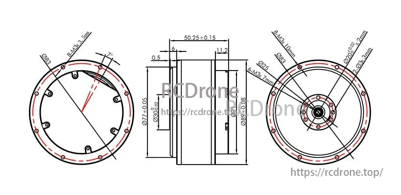 CubeMars AK70 Robotic Actuator, The CubeMars AK70-10 KV100 Robotic Actuator is a power module for legged robots and AGVs.