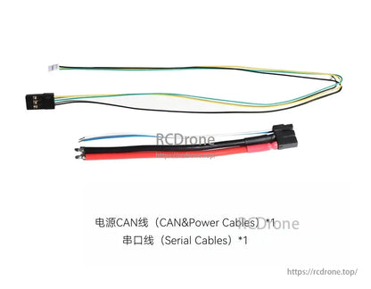 CAN&Power Cables, Serial Cables included for robotic actuator setup.