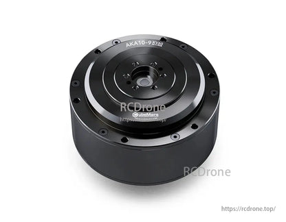 CubeMars AKA10-9 KV60 actuator delivers 18Nm torque at 48V with high radial load capacity.