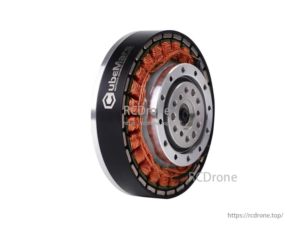 The CubeMars AKE60-8 KV80 robotic actuator delivers 12.5Nm peak torque, 9 arcmin backlash, and weighs 260g, ideal for exoskeletons.