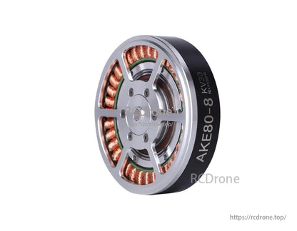 CubeMars AKE80-8 KV30 actuator features a planetary gear, 52Nm/kg torque, low backlash, and modular design for robotics.