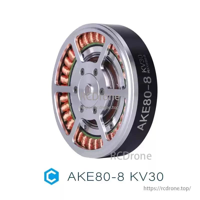 CubeMars AKE80-8 KV30 actuator offers high torque-to-weight ratio, low backlash, and modular design.