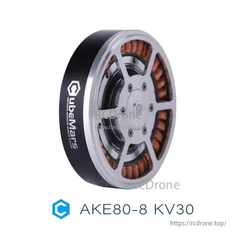 The AKE80-8 KV30 robotic actuator offers high torque, low backlash, and modular design for efficient performance.