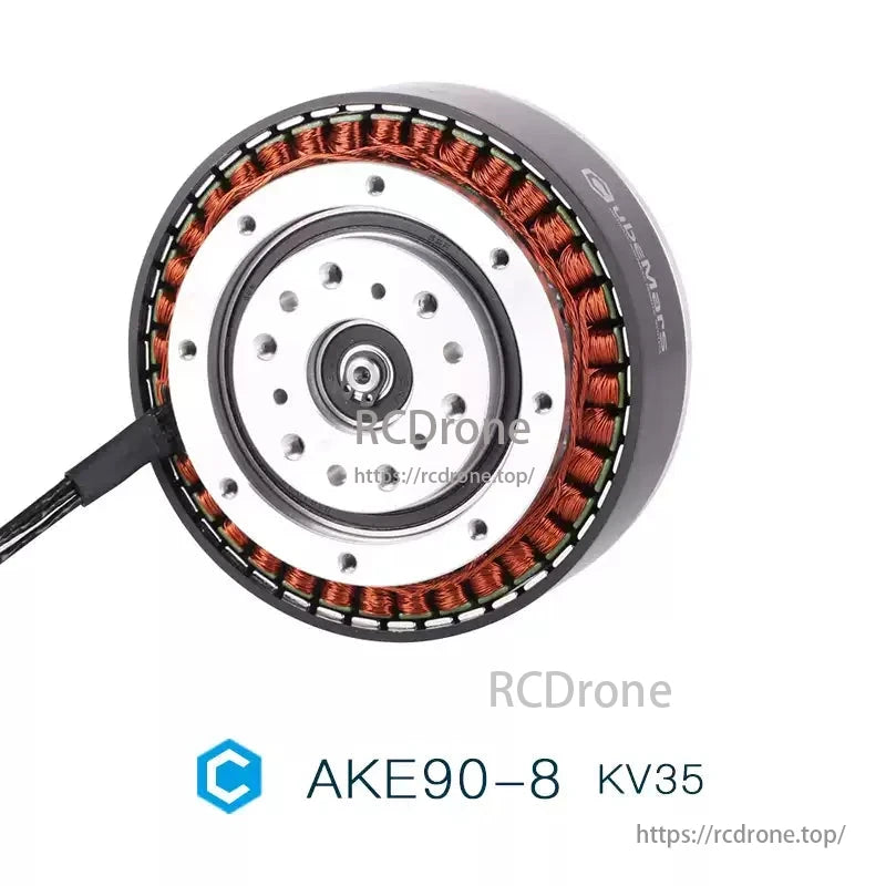 CubeMars AKE90-8 KV35 actuator delivers 170Nm torque, 9 arcmin backlash, modular design for exoskeletons.