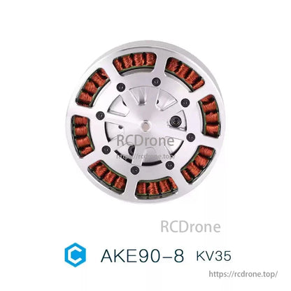 CubeMars AKE90-8 KV35 actuator delivers 170Nm torque with a modular design.