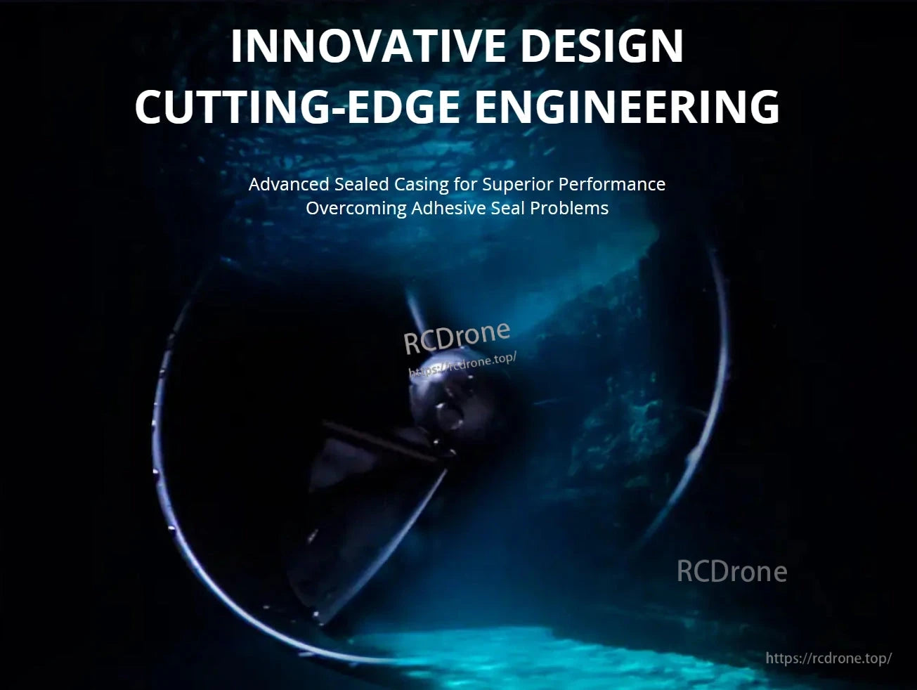 CubeMars DW10 ROV Propulsion, Innovative design, cutting-edge engineering. Advanced sealed casing for superior performance.
