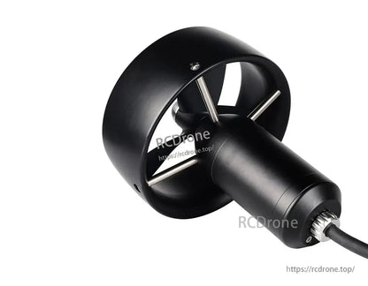 CubeMars DW20 Underwater Thruster: 48V, 910W, over 20kgf thrust, 350M depth, aluminum alloy and POM nozzle.